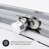 Am.Pm W83G-333-095CT Like Round 95 Душевое ограждение Like Round 95x95.  стекло прозрачное. проф хром глян