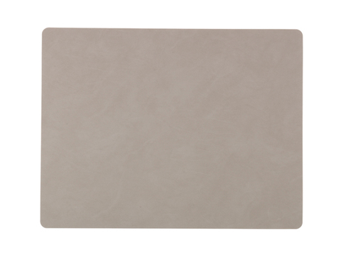 Подстановочная салфетка прямоугольная 35x45 см LindDNA Nupo light grey 981170