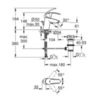 GROHE 23788002 Смеситель для раковины