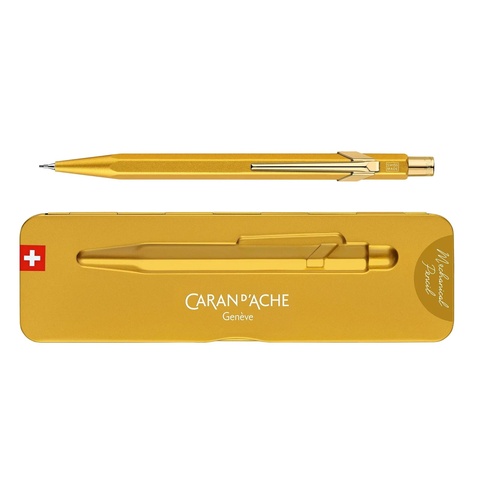Карандаш механический Caran d’Ache 849 Goldbar, 0,7 mm  (844.999)
