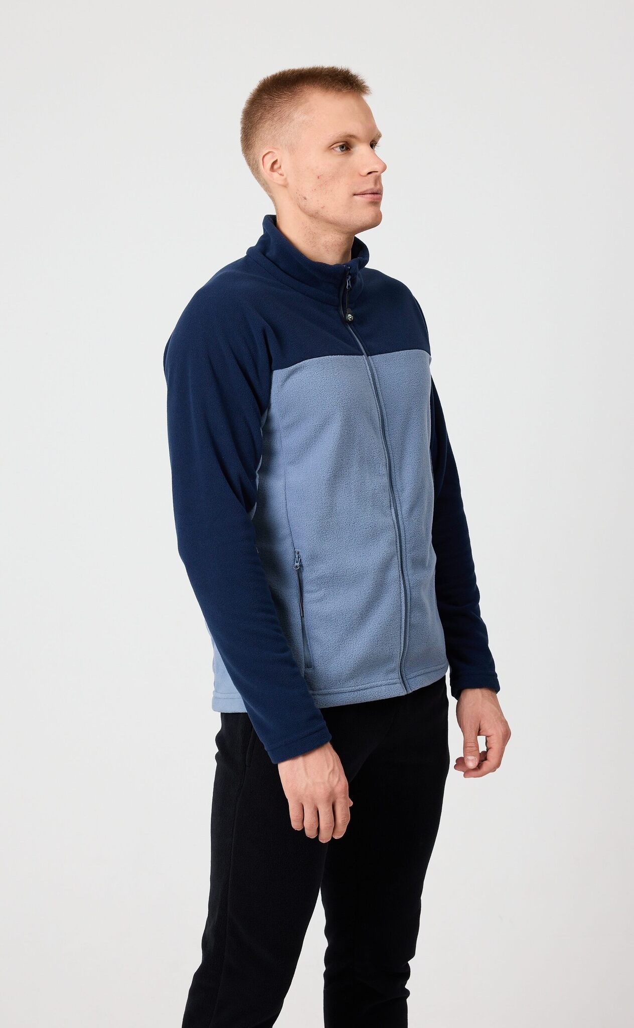 Мужская флисовая толстовка Nordski Fleece volcan-grey - 2
