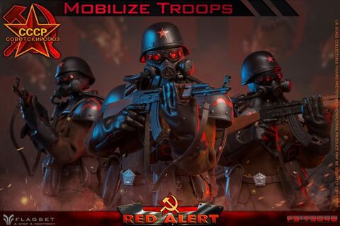 Фигурка Советский призывник масштаб 1/6 Red Alert