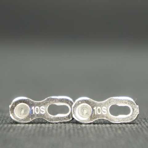 Замок цепи велосипеда 10 скоростей silver