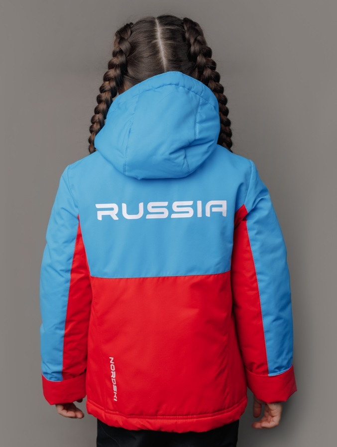 Nordski Kids Montana утепленный лыжный костюм детский blue-red - 4