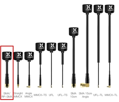 Антенна Foxeer Lollipop 4 5.8G 2.6dBi (2 шт.) RHCP SMA PA1469 black