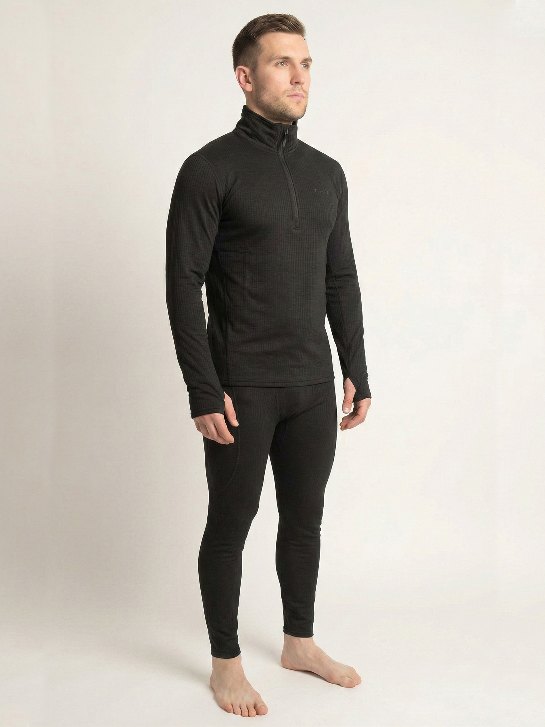 Термобелье Thermo Flex перфорированное (черное)