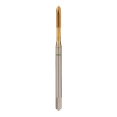 Метчик М 3,0х0,5 (Машинный) DIN371 HSSEPM-TiN 6h B/4-5P 56мм a=2,7 Volkel 30031