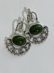 Симара (серьги  из серебра)