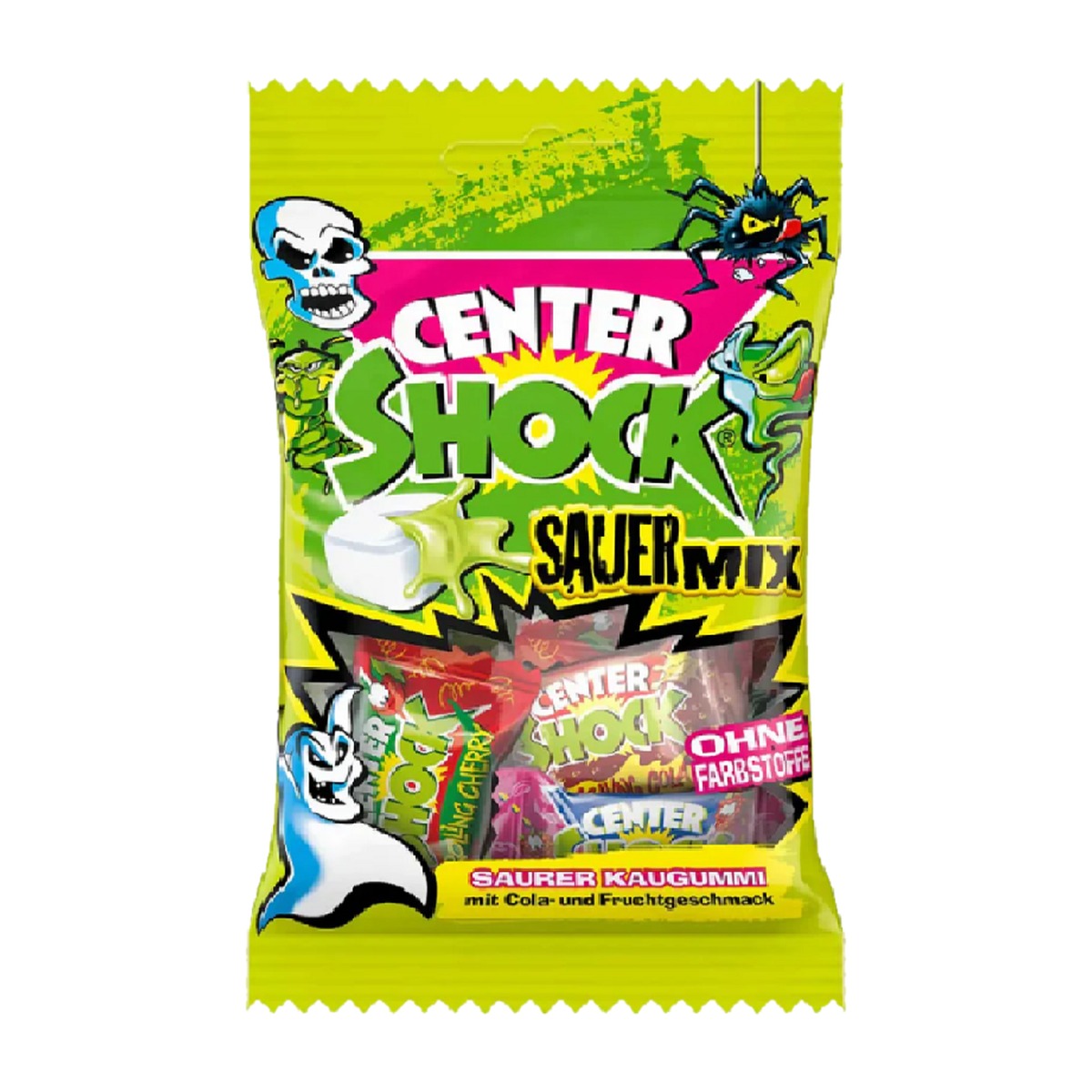 Жевательная резинка Center Shock Sour Mix 44 г — упаковка