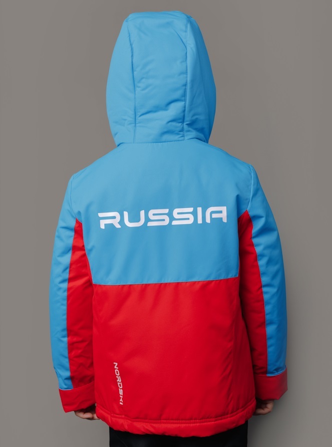 Nordski Kids Montana утепленный лыжный костюм детский blue-red - 5