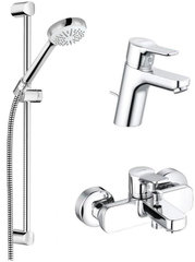 Kludi Pure&Easy 376850565 Комплект смесителей с душевым гарнитуром, цвет: хром фото