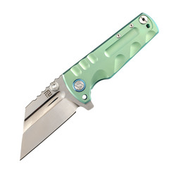 Фото Складной нож Artisan Proponent Green, сталь S35VN, титан