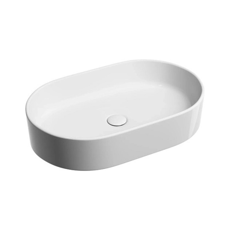 Ceramica Nova Element CN6048 Умывальник чаша накладная овальная, 60.8x38.5, цвет: белый