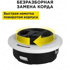 Головка триммерная DDE Wind 17 аналог Stihl AutoCut С26-2 (M10х1.00 лев.) (909-624)