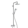 Hansgrohe Croma Select E 27258400 Душевая система внешнего монтажа со смесителем 114,1 см верхней лейкой 18,7х18,7 см 2 режима