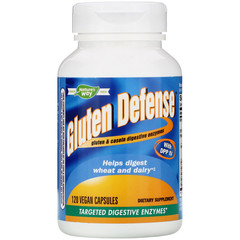 Nature's Way, Gluten Defense с DPP IV, 120 веганских капсул