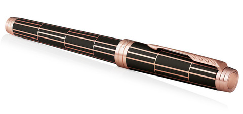 Ручка перьевая Parker Premier, Luxury Brown PG, F (1931397)