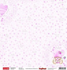 Бумага для скрапбукинга ScrapBerry's 180 гр/м принтованная односторонняя 30,5*30,5 см.