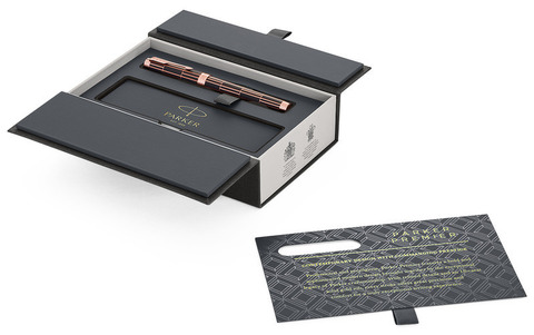 Ручка перьевая Parker Premier, Luxury Brown PG, F (1931397)