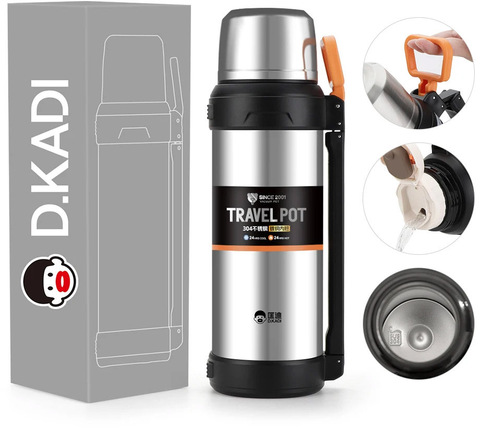 Картинка термос Dkadi KD9059-2 Stainless Steel - 12