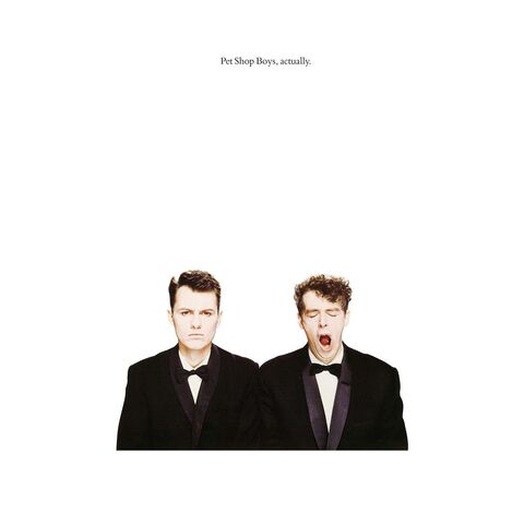 Виниловая пластинка. Pet Shop Boys – Actually