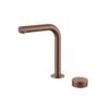 Boheme Tech 158-BRB Смеситель автоматический для раковины на 2 отв., цвет: брашированная бронза