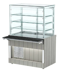 Витрина холодильная REFETTORIO Kids RSK12CS, стеклопакет