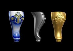 Силиконовый молд№ 1612 Ножка 3 D