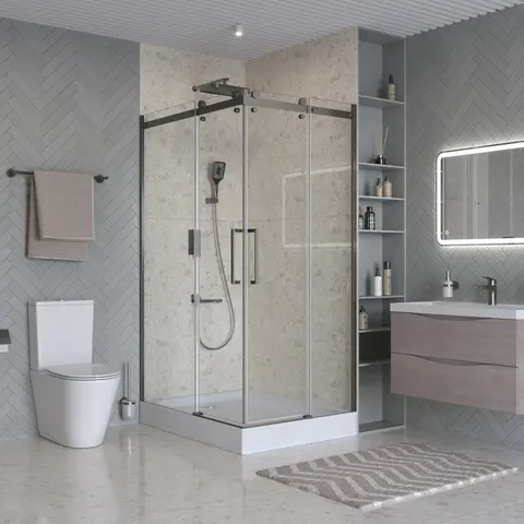 BelBagno MARINO-2-AH-2-120/90-C-GM Душевой уголок