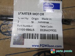 Стартер / STARTERMOTOR АРТ: 10000-93615
