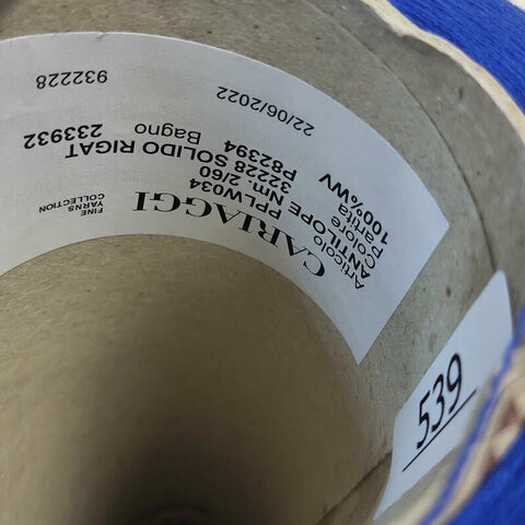 Меринос 2/60 CARIAGGI / ANTILOPE синий