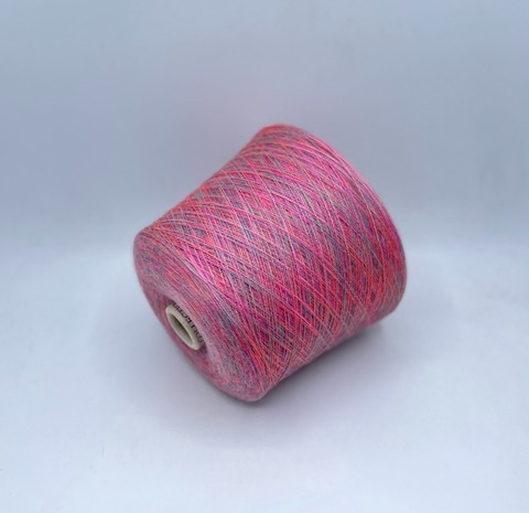 Profilo S.N.C (пр.Италия),art. Merinos stampato, 2/30 1500м/100 гр.100%Меринос , цвет-Розовый фламинго , арт.29312