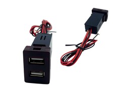 Зарядное устройство USB TS-02 (2 порта) Зарядное устройство USB TS-02 (2 порта)