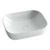 Ceramica Nova Element CN6008 Умывальник чаша накладная прямоугольная, 50.5x40.5, цвет: белый
