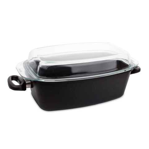 Утятница с крышкой 33х21 см (5,5 л) AMT Frying Pans арт. AMT 3321