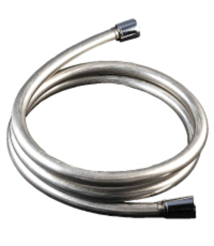 Lemark LE8046P Шланг душевой 1.5 м, без перекручивания (Turn-Free), ПВХ/серебро, блистер