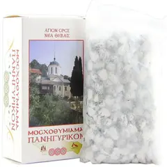 Афонский ладан «Праздничный» 200 г — монастырский ладан с Афона в упаковке Добрый Пастырь