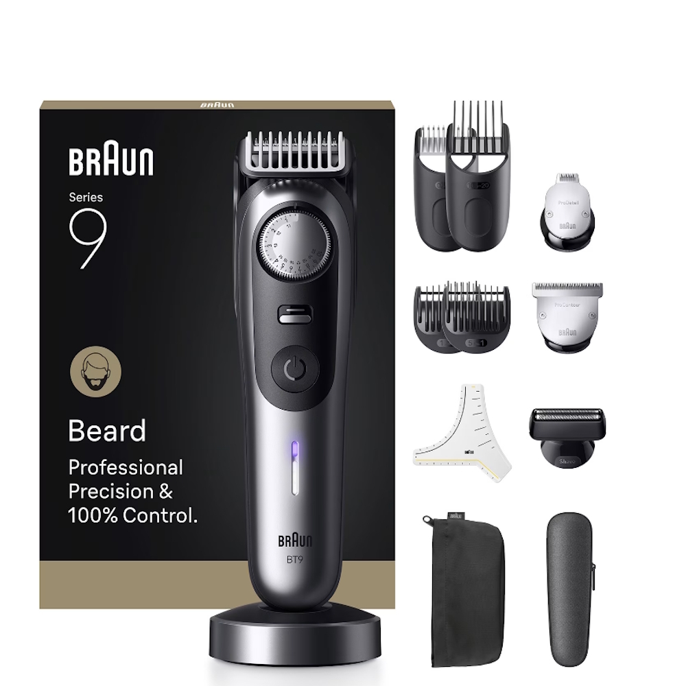 Триммер для бороды и усов Braun Series 9 BT9560