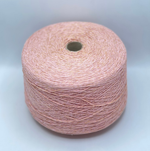 Lanificio dell Olivo, Cotton lux. 300м, 60% Хлопок, 40% Полиамид, Розовый,неоднотонный.37760