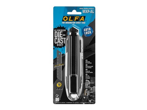 OLFA X-design, 18 мм, нож (OL-MXP-AL)
