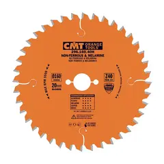 Диск пильный 160x20x2,2/1,6-6° TCG Z=40 CMT 296.160.40H