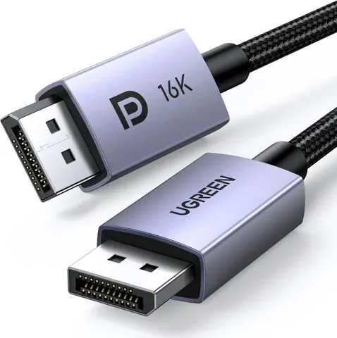 Кабель UGREEN DP118 (45630) Display Port 16K Cable, 5м серый