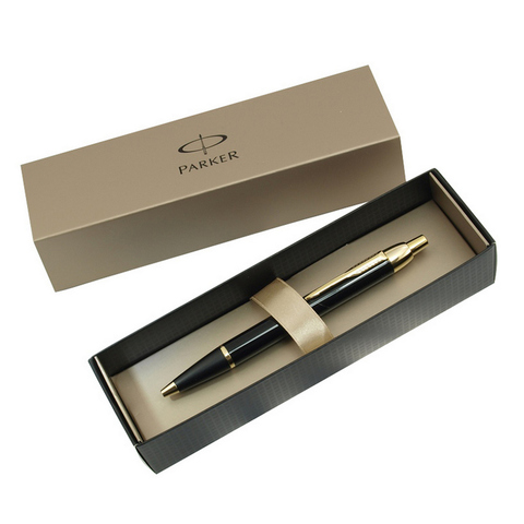 Ручка шариковая Parker IM Metal K221, Black GT (S0856440)