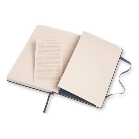 Блокнот Moleskine Classic Large, цвет синий, в линейку