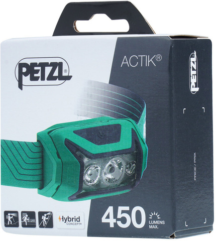 Картинка фонарь налобный Petzl Actik 2022 красное - 5