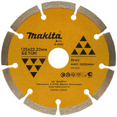 Сегментированный алмазный диск 180 мм Makita B-28117