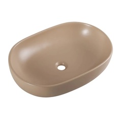 BelBagno BB1084-H316 Раковина керамическая накладная, 42x60, цвет: бежевый фото