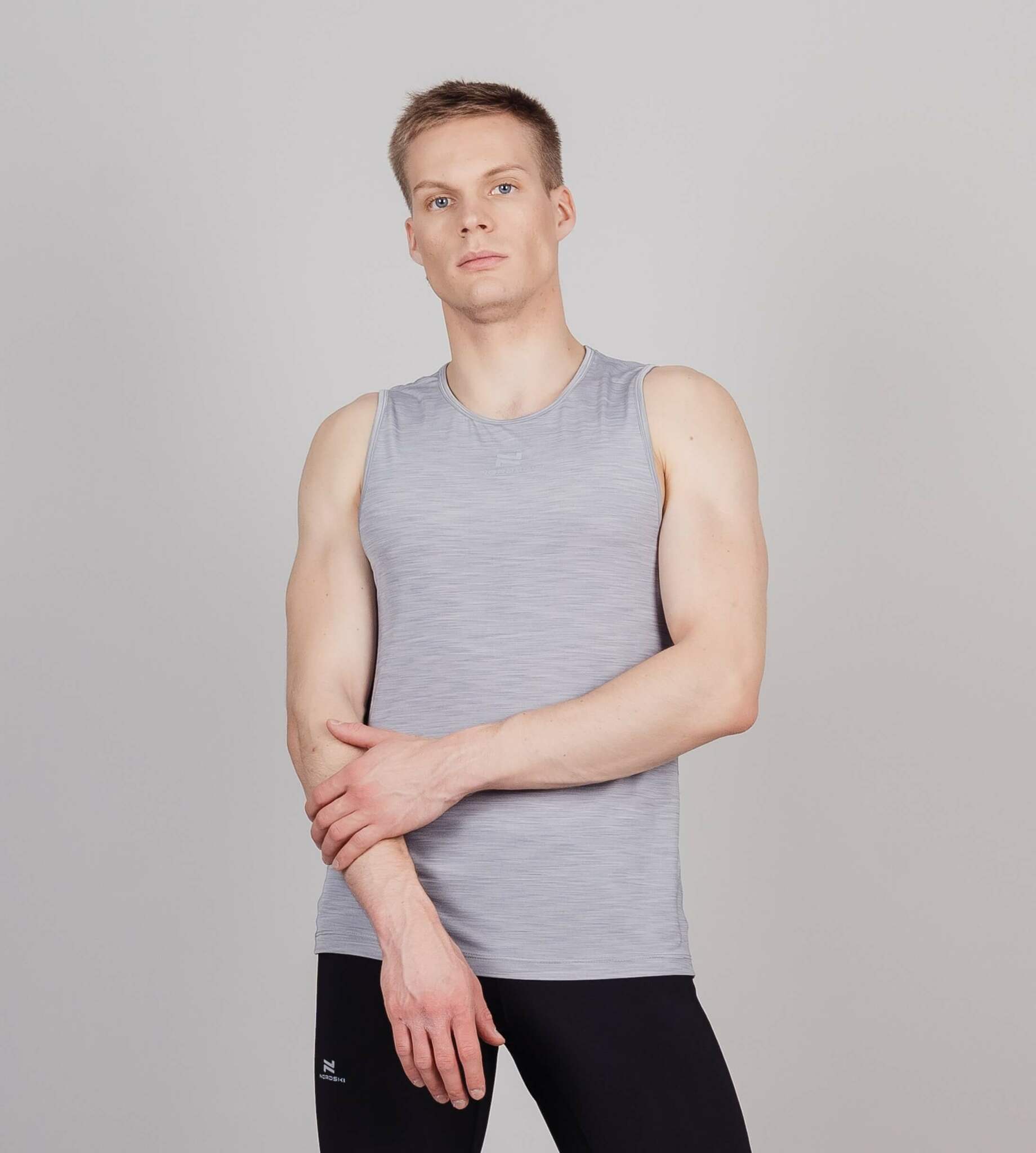 Мужская спортивная майка Nordski Pro grey