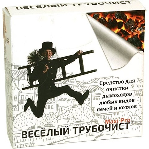 Средство для чистки дымоходов Веселый трубочист МАКСИ 100 г - 6