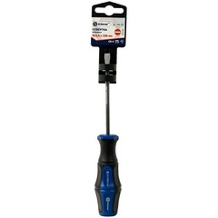 Отвертка Ultra Grip КОБАЛЬТ SL 5,0 х 100 мм CR-V, двухкомпонентная рукоятка (646-256)